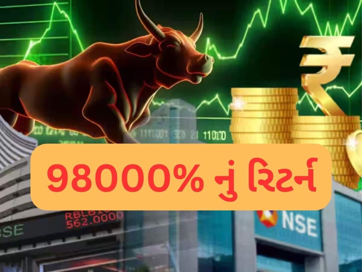 Multibagger Stocks: આ શેર નીકળ્યો સોનાનો ખજાનો, 1 લાખના બનાવી દીધા 10 કરોડ રૂપિયા Multibagger Stocks: આ શેર નીકળ્યો સોનાનો ખજાનો, 1 લાખના બનાવી દીધા 10 કરોડ રૂપિયા