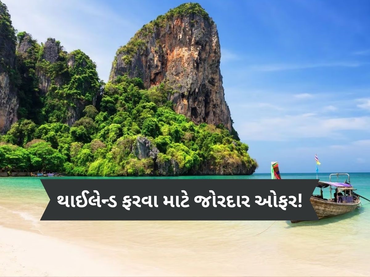 થાઈલેન્ડ ફરવા જનારા લોકો ખુશ થઈ જશે, ગમે ત્યાંથી આવો ફ્રીમાં ફરો, સરકાર ઉઠાવશે ફ્લાઇટનો ખર્ચ! થાઈલેન્ડ ફરવા જનારા લોકો ખુશ થઈ જશે, ગમે ત્યાંથી આવો ફ્રીમાં ફરો, સરકાર ઉઠાવશે ફ્લાઇટનો ખર્ચ!