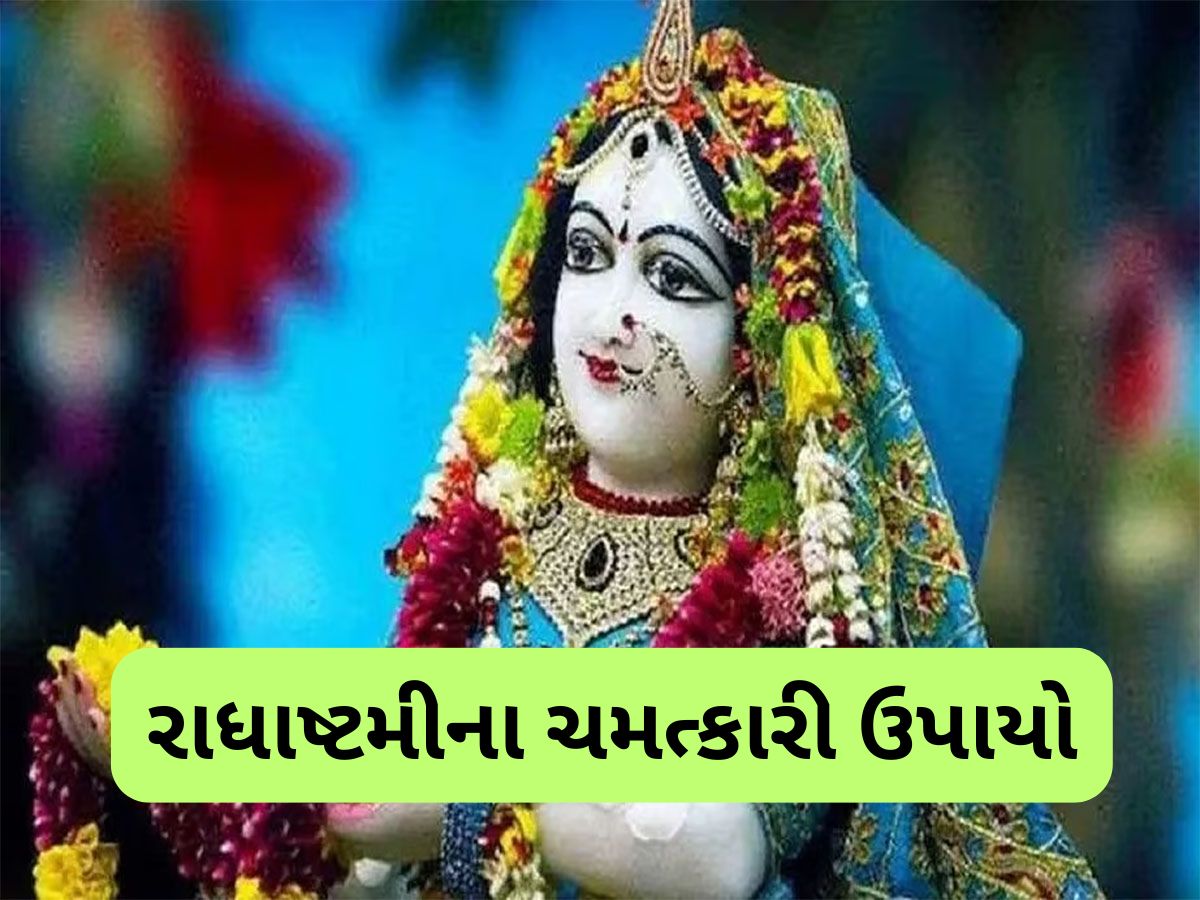 Radha Ashtami 2025: સુખી વૈવાહિક જીવન અને પ્રેમ પ્રાપ્તિ માટે રાધાષ્ટમી પર કરવાના સરળ ઉપાય, જીવનમાં જળવાઈ રહેશે પ્રેમ Radha Ashtami 2025: સુખી વૈવાહિક જીવન અને પ્રેમ પ્રાપ્તિ માટે રાધાષ્ટમી પર કરવાના સરળ ઉપાય, જીવનમાં જળવાઈ રહેશે પ્રેમ
