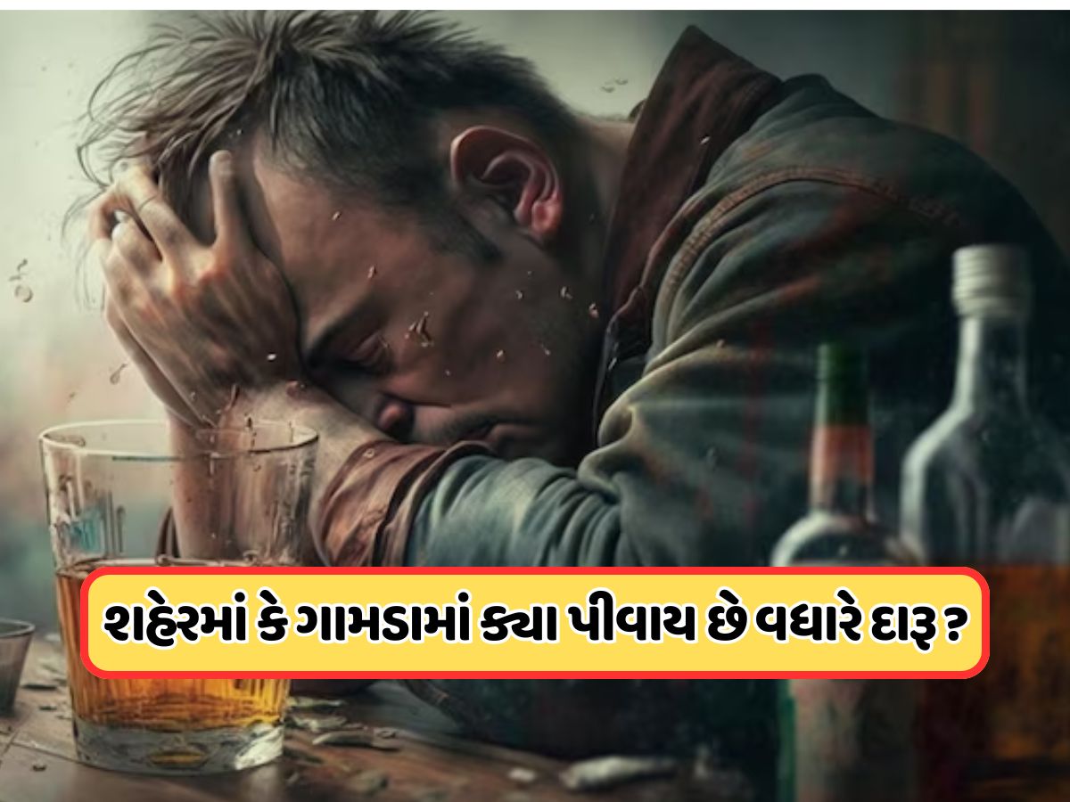 Drink Alcohol: દેશમાં સૌથી વધુ દારૂ કોણ પીવે છે? શહેરના લોકો કે ગામડાના? Drink Alcohol: દેશમાં સૌથી વધુ દારૂ કોણ પીવે છે? શહેરના લોકો કે ગામડાના?