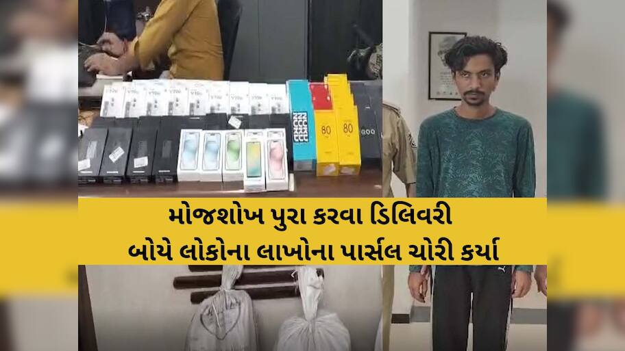 45 આઈફોન, 25 અન્ય ફોન...! મોજશોખ પુરા કરવા ડિલિવરી બોયે કર્યો કાંડ, 49 લાખની ચોરી