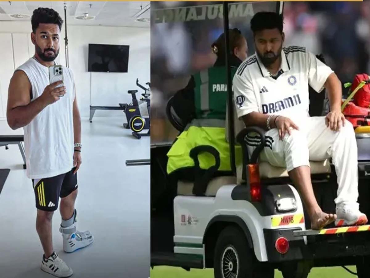 Rishabh Pant છે ખૂબ જ દુઃખી! એક ફોટો શેર કરી જણાવી સમસ્યા, ચાહકોએ કહ્યું- 'તમારા માટે પ્રાર્થના કરીશું' Rishabh Pant છે ખૂબ જ દુઃખી! એક ફોટો શેર કરી જણાવી સમસ્યા, ચાહકોએ કહ્યું- 'તમારા માટે પ્રાર્થના કરીશું'