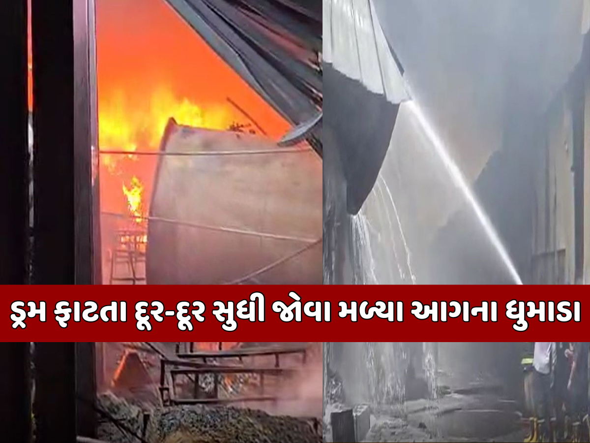 સુરતમાં ટેક્સટાઇલ મિલમાં ડ્રમ ફાટ્યા બાદ લાગી ભીષણ આગ, 2ના મોત; અનેક કામદારો દાઝ્યા સુરતમાં ટેક્સટાઇલ મિલમાં ડ્રમ ફાટ્યા બાદ લાગી ભીષણ આગ, 2ના મોત; અનેક કામદારો દાઝ્યા