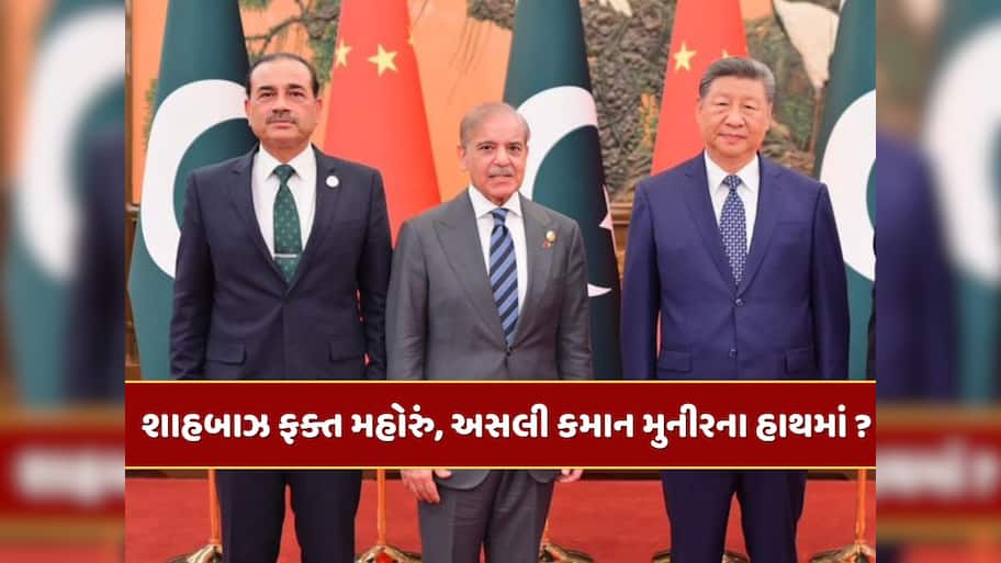 શાહબાઝ ફક્ત મહોરું, અસલી કમાન મુનીરના હાથમાં ? SCO સમિટમાં આર્મી ચીફની હાજરી બાદ ફરી ઉભા થયા સવાલ