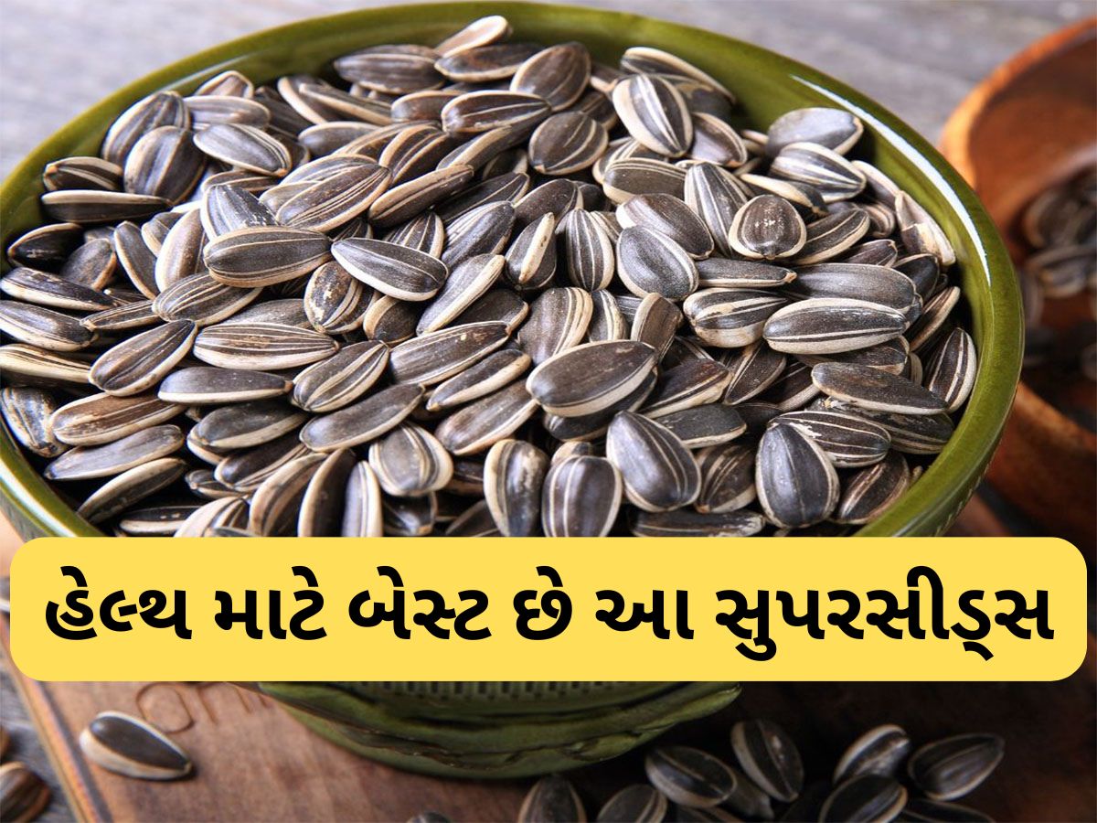 Sunflower Seeds: જીરું જેવા દેખાતા આ દાણા હાર્ટને હેલ્ધી અને હાડકાને મજબૂત રાખશે, દુખાવા પણ થઈ જશે ગાયબ Sunflower Seeds: જીરું જેવા દેખાતા આ દાણા હાર્ટને હેલ્ધી અને હાડકાને મજબૂત રાખશે, દુખાવા પણ થઈ જશે ગાયબ