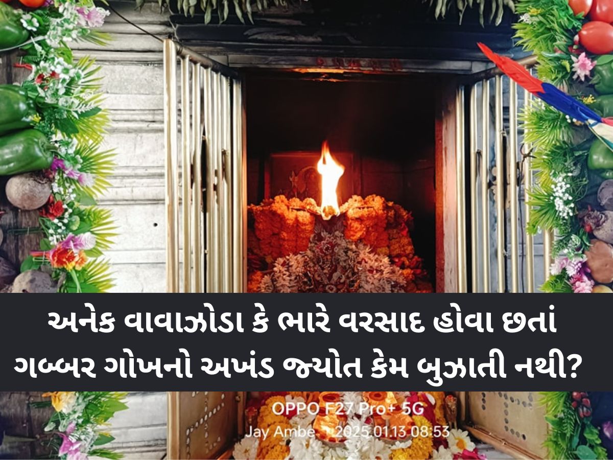 માં અંબા સાથે ગબ્બર ગોખનું શું છે મહાત્મય? અનેક વાવાઝોડા કે ભારે વરસાદ હોવા છતાં કદી અખંડ જ્યોત બુઝાતી નથી! માં અંબા સાથે ગબ્બર ગોખનું શું છે મહાત્મય? અનેક વાવાઝોડા કે ભારે વરસાદ હોવા છતાં કદી અખંડ જ્યોત બુઝાતી નથી!