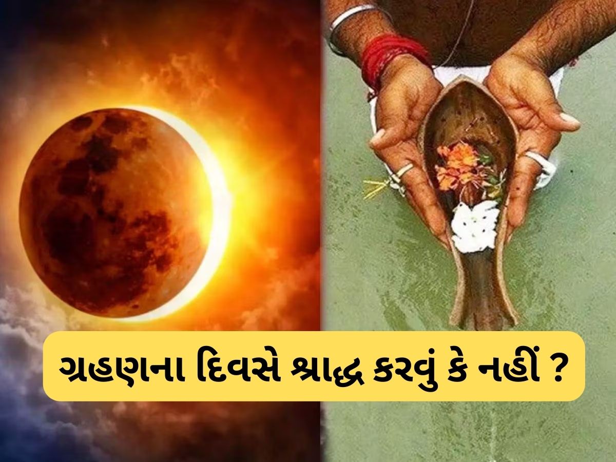 Pitru Paksha 2025: 100 વર્ષ પછી પિતૃ પક્ષમાં લાગશે 2 ગ્રહણ, જાણો કઈ કઈ વાતોમાં સાવધાની રાખવી જરૂરી Pitru Paksha 2025: 100 વર્ષ પછી પિતૃ પક્ષમાં લાગશે 2 ગ્રહણ, જાણો કઈ કઈ વાતોમાં સાવધાની રાખવી જરૂરી