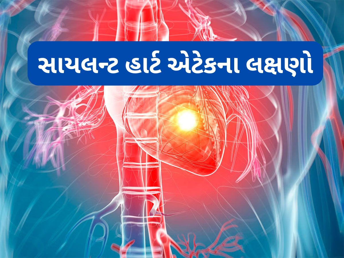 Silent Heart Attack: છાતીમાં દુખાવા વિના પણ આવી શકે છે હાર્ટ એટેક, જાણો સાયલન્ટ હાર્ટ એટેક પહેલા શરીરમાં શું અનુભવાય ? Silent Heart Attack: છાતીમાં દુખાવા વિના પણ આવી શકે છે હાર્ટ એટેક, જાણો સાયલન્ટ હાર્ટ એટેક પહેલા શરીરમાં શું અનુભવાય ?