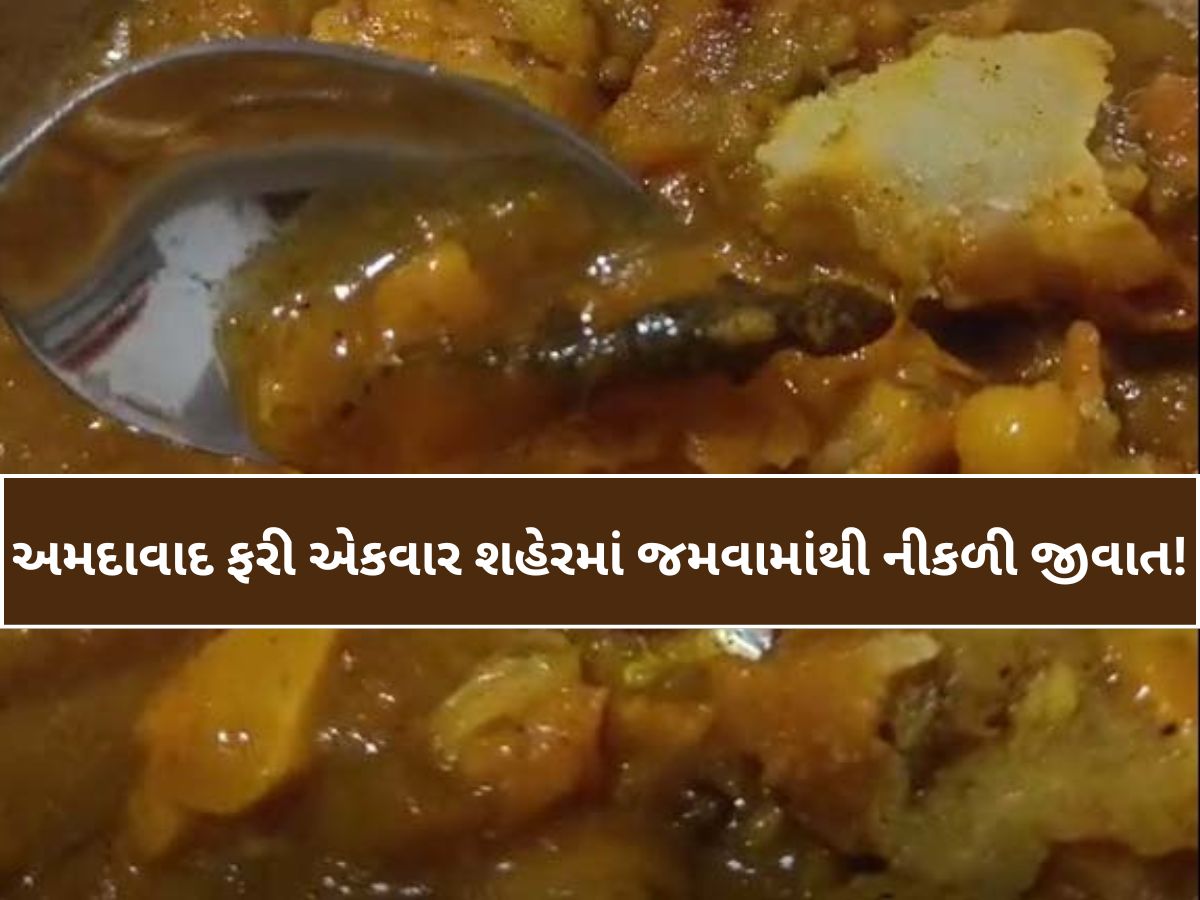 ચોળાફળીની દુકાનના સમોસાની ચટણીમાંથી નીકળી ગરોળી, વાયુવેગે VIDEO થયો વાયરલ ચોળાફળીની દુકાનના સમોસાની ચટણીમાંથી નીકળી ગરોળી, વાયુવેગે VIDEO થયો વાયરલ