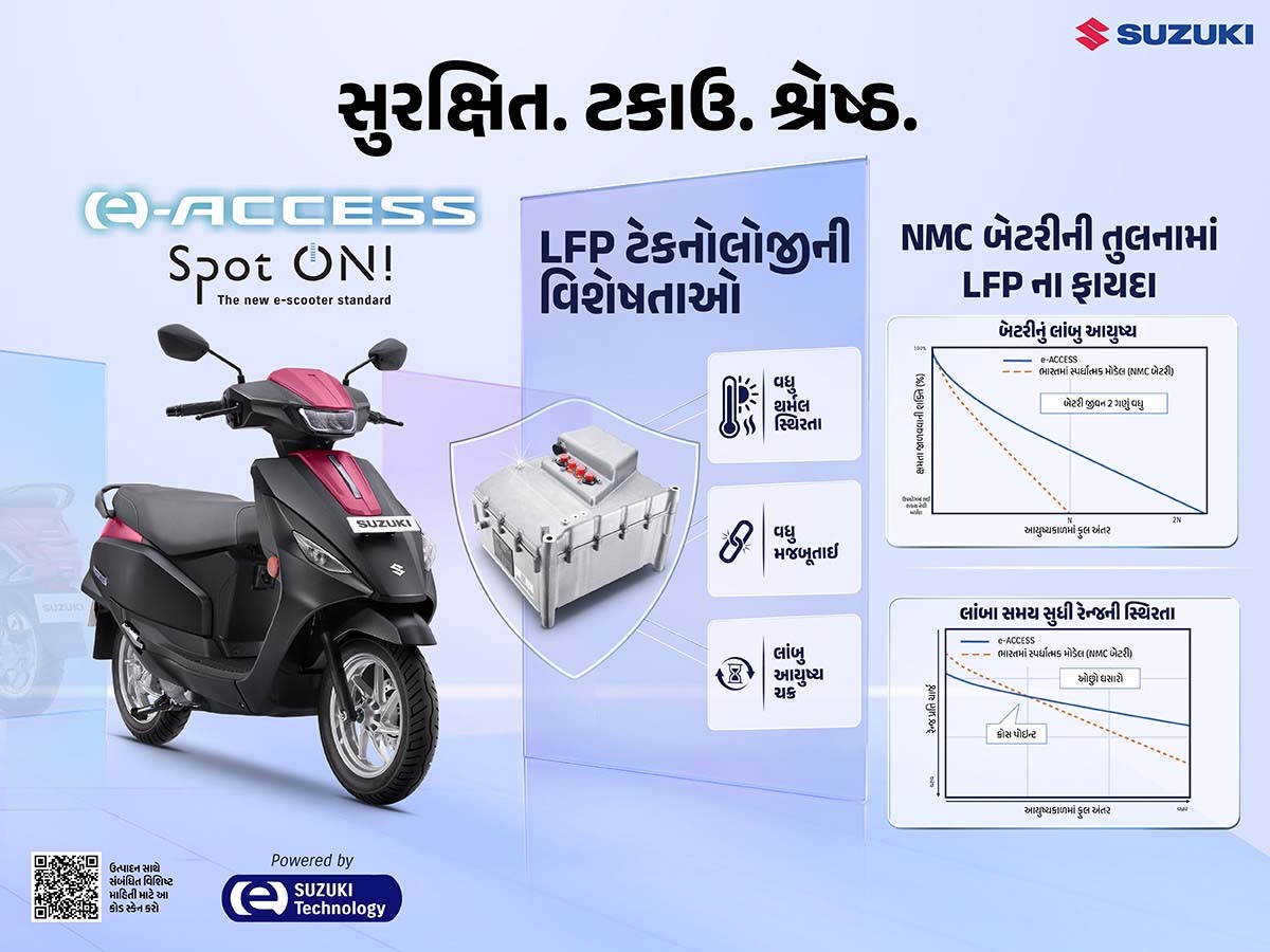 લિથિયમ આયર્ન ફોસ્ફેટ (LFP) બેટરીઓને સમજો : ઇલેક્ટ્રિક સ્કૂટર માટે તે શા માટે મહત્વપૂર્ણ છે લિથિયમ આયર્ન ફોસ્ફેટ (LFP) બેટરીઓને સમજો : ઇલેક્ટ્રિક સ્કૂટર માટે તે શા માટે મહત્વપૂર્ણ છે