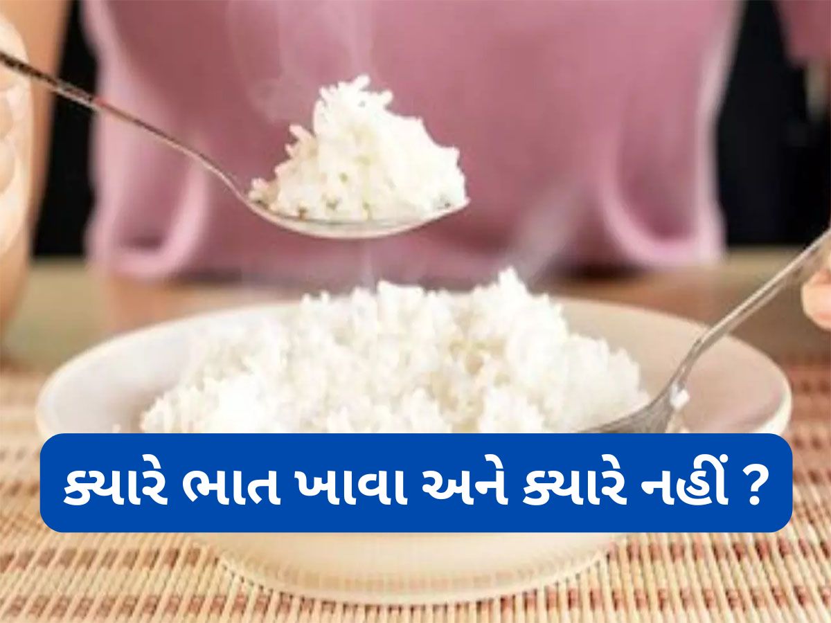 Rice: શું ખરેખર ભાત ખાવાથી વજન વધે ? જાણો આ વાતમાં કેટલું સત્ય છે Rice: શું ખરેખર ભાત ખાવાથી વજન વધે ? જાણો આ વાતમાં કેટલું સત્ય છે
