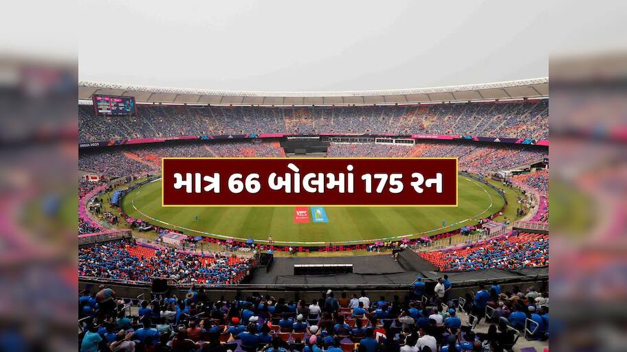 માત્ર 66 બોલમાં 175 રન...T20માં ખતરનાક બેટ્સમેનની ઐતિહાસિક ઇનિંગ, પહેલીવાર બન્યો આ અશક્ય વર્લ્ડ રેકોર્ડ