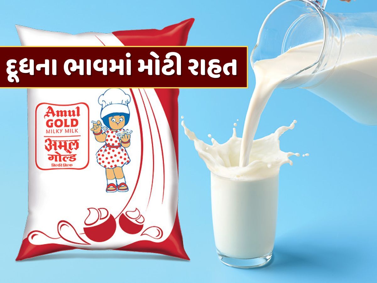 દૂધના ભાવમાં મળશે રાહત, અમૂલ અને મધર ડેરીનું દૂધ થશે સસ્તું ? દૂધના ભાવમાં મળશે રાહત, અમૂલ અને મધર ડેરીનું દૂધ થશે સસ્તું ?