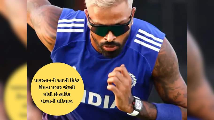 20 કરોડની ઘડિયાળ પહેરી પ્રેકિટસ કરવા પહોચ્યો ગુજરાતી ક્રિકેટર હાર્દિક પંડ્યા, દુનિયામાં માત્ર 50 લોકો પાસે છે  
