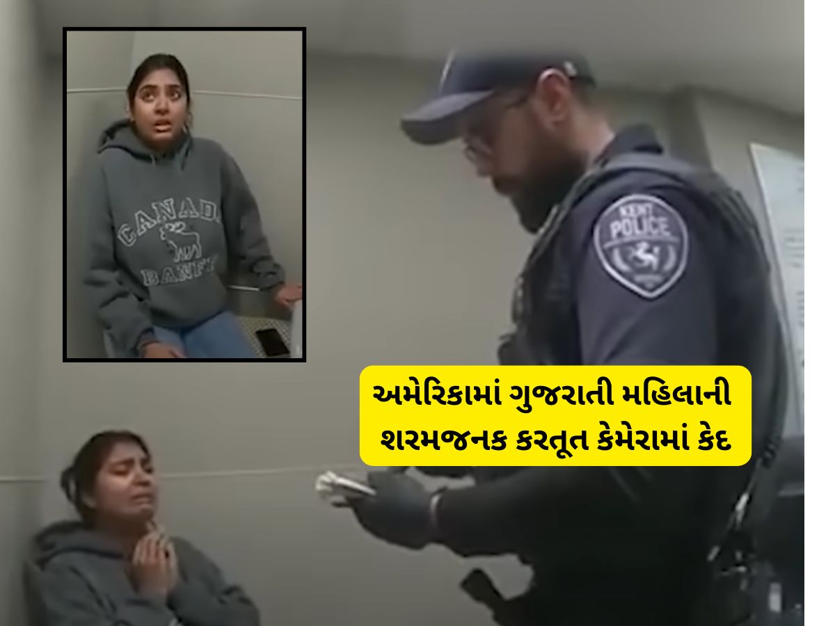 અમેરિકાના સ્ટોરમાં ચોરી કરતી પકડાઈ ગુજરાતી મહિલા, પોલીસ સામે રડીને માફી માંગતો વીડિયો આવ્યો સામે અમેરિકાના સ્ટોરમાં ચોરી કરતી પકડાઈ ગુજરાતી મહિલા, પોલીસ સામે રડીને માફી માંગતો વીડિયો આવ્યો સામે
