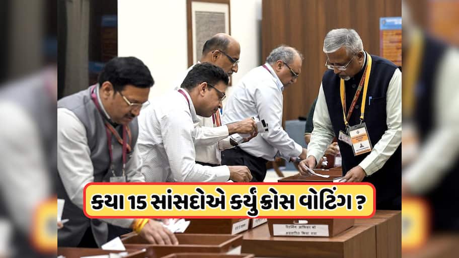 ઉપરાષ્ટ્રપતિ ચૂંટણીમાં 15 સાંસદોએ કર્યું ક્રોસ વોટિંગ, ગદ્દારોને શોધી રહ્યો છે વિપક્ષ, આ પક્ષના નેતાઓ પર શક