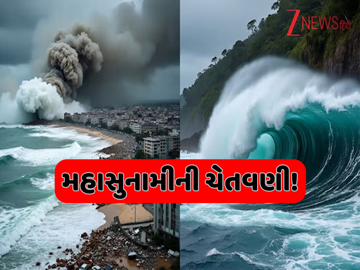 100 ફૂટ ઊંચી સુનામી, ચારેતરફ હશે લાશના ઢગલા... અહીં આવશે 'મહાપ્રલય'! વૈજ્ઞાનિકોએ આપી ચેતવણી 100 ફૂટ ઊંચી સુનામી, ચારેતરફ હશે લાશના ઢગલા... અહીં આવશે 'મહાપ્રલય'! વૈજ્ઞાનિકોએ આપી ચેતવણી