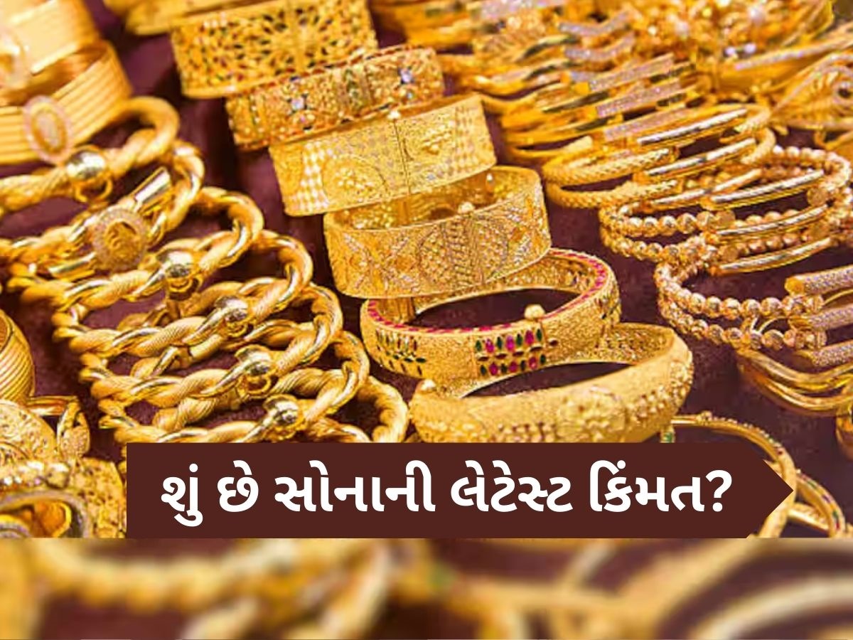Gold-Silver Price Today: સોનાના ભાવમાં થઈ ગયો ઘટાડો? જાણો તમારા શહેરમાં શું છે ગોલ્ડ-સિલ્વરનો લેટેસ્ટ રેટ Gold-Silver Price Today: સોનાના ભાવમાં થઈ ગયો ઘટાડો? જાણો તમારા શહેરમાં શું છે ગોલ્ડ-સિલ્વરનો લેટેસ્ટ રેટ