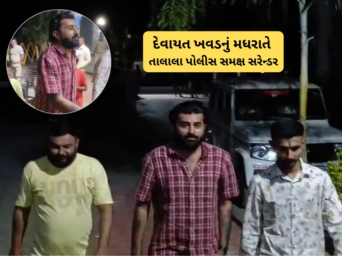 ડાયરાના કલાકાર દેવાયત ખવડનું અડધી રાતે પોલીસ સ્ટેશનમાં સરેન્ડર, વીડિયો આવ્યો સામે ડાયરાના કલાકાર દેવાયત ખવડનું અડધી રાતે પોલીસ સ્ટેશનમાં સરેન્ડર, વીડિયો આવ્યો સામે