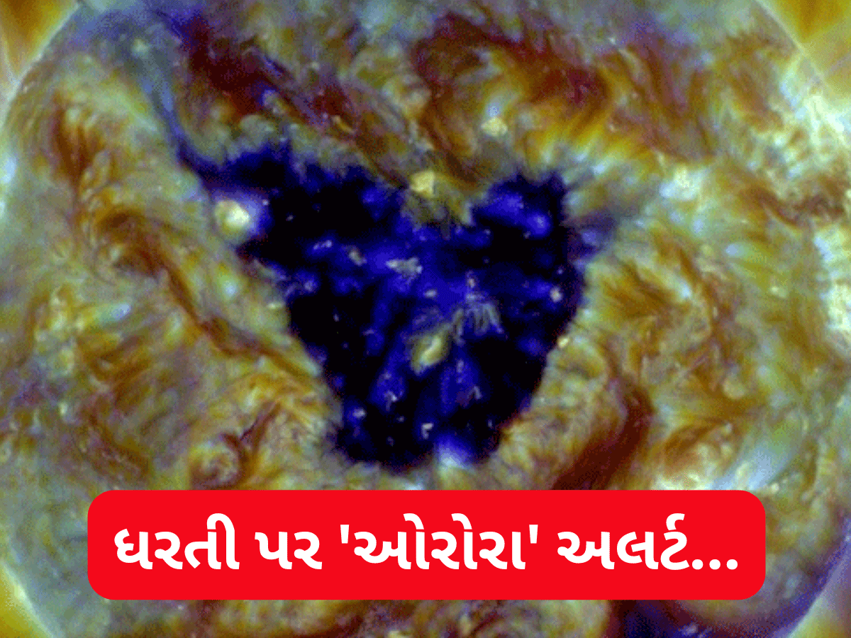 NASA ની ચેતવણી! 14 સપ્ટેમ્બરે ધરતી પર આવશે મહાતોફાન! સૂર્યમાં જોવા મળ્યું 5,00,000 કિમી મોટું કાણું NASA ની ચેતવણી! 14 સપ્ટેમ્બરે ધરતી પર આવશે મહાતોફાન! સૂર્યમાં જોવા મળ્યું 5,00,000 કિમી મોટું કાણું
