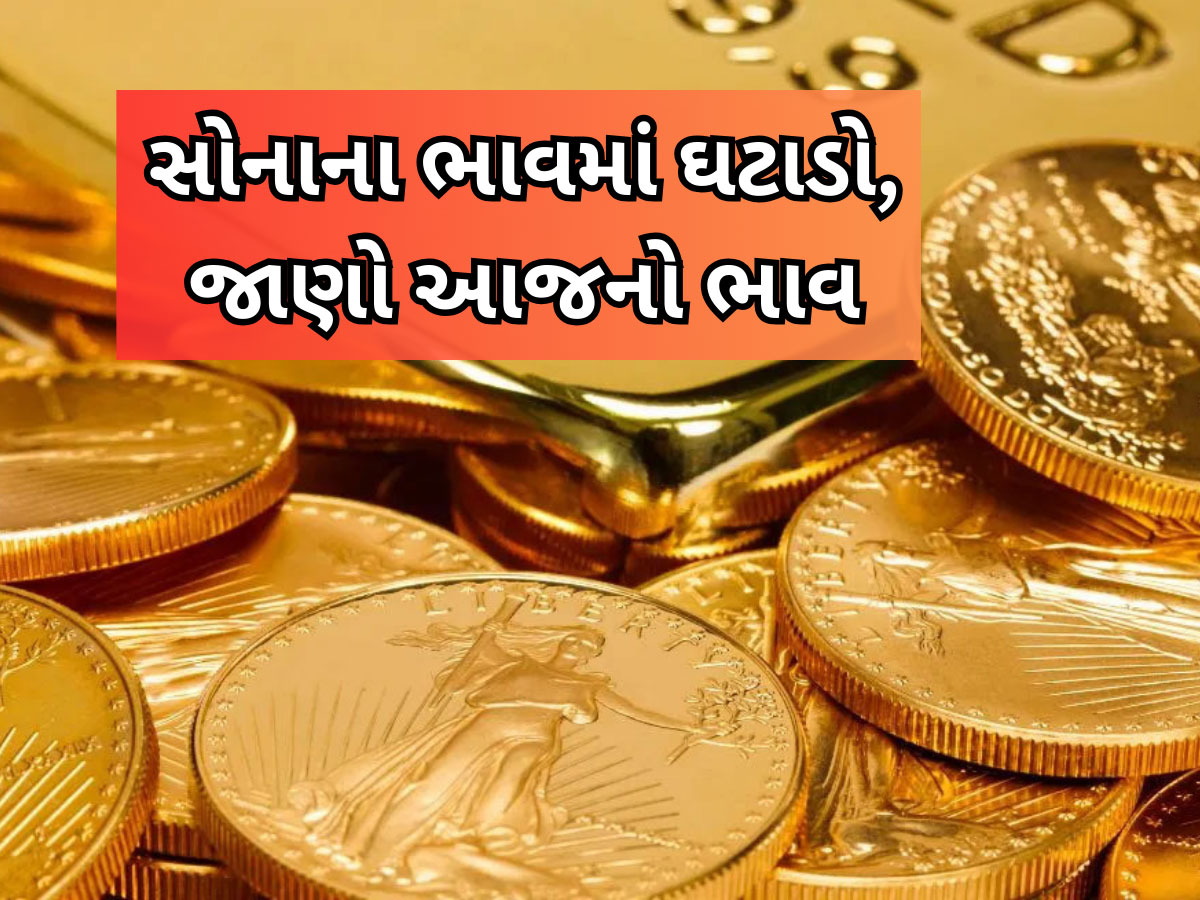 Gold Price Today: આજે સોનાના ભાવ ઘટી ગયા, ચાંદી પણ સસ્તી થઈ, તોલો ખરીદવું હોય તો કેટલા પૈસા? જાણો રેટ Gold Price Today: આજે સોનાના ભાવ ઘટી ગયા, ચાંદી પણ સસ્તી થઈ, તોલો ખરીદવું હોય તો કેટલા પૈસા? જાણો રેટ