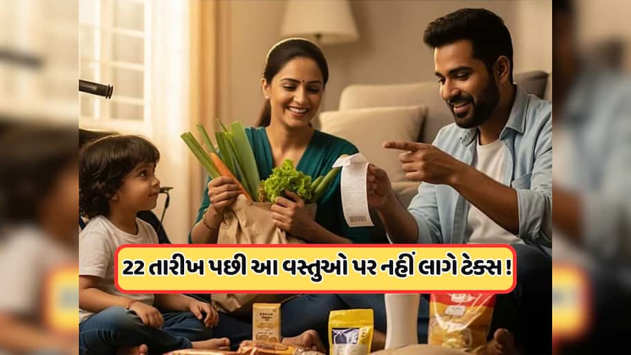 ફક્ત 2 દિવસ રાહ... GSTમાં ઘટાડા પછી, આ વસ્તુઓ પર નહીં લાગે ટેક્સ, વાંચો સમગ્ર લિસ્ટ