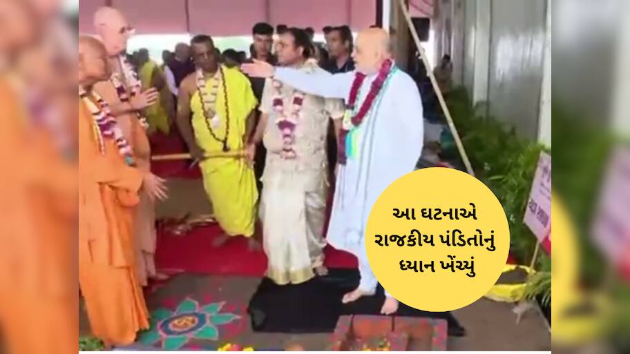 ગુજરાતના રાજકારણમાં ચર્ચા તેજ બની : અમિત શાહે હાથના ઈશારે પાટીલને બોલાવ્યા, કંઈક નવાજૂની થશે!