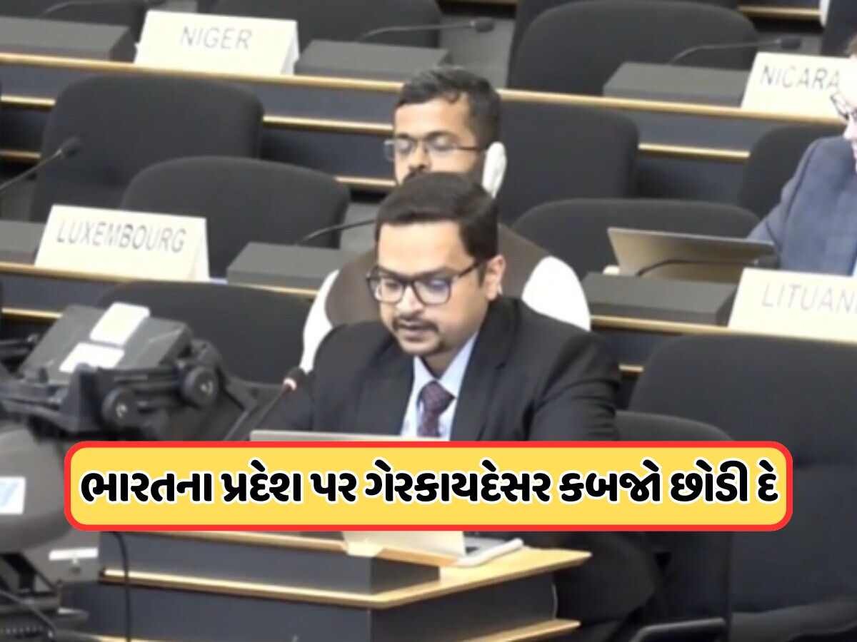 પોતાના જ લોકો પર બોમ્બમારો કરવાથી સમય મળે તો..., ભારતે ભરી સભામાં પાકિસ્તાનને દેખાડ્યો અરીસો પોતાના જ લોકો પર બોમ્બમારો કરવાથી સમય મળે તો..., ભારતે ભરી સભામાં પાકિસ્તાનને દેખાડ્યો અરીસો