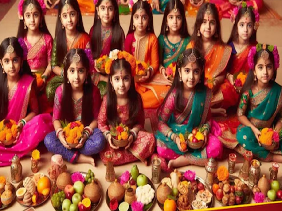 Kanya Pujan 2025: આ 5 વસ્તુઓ વિના અધુરું રહી જાય કન્યા પૂજન, નોટ કરી લો વિધિ અને પૂજા સામગ્રીનું લિસ્ટ Kanya Pujan 2025: આ 5 વસ્તુઓ વિના અધુરું રહી જાય કન્યા પૂજન, નોટ કરી લો વિધિ અને પૂજા સામગ્રીનું લિસ્ટ