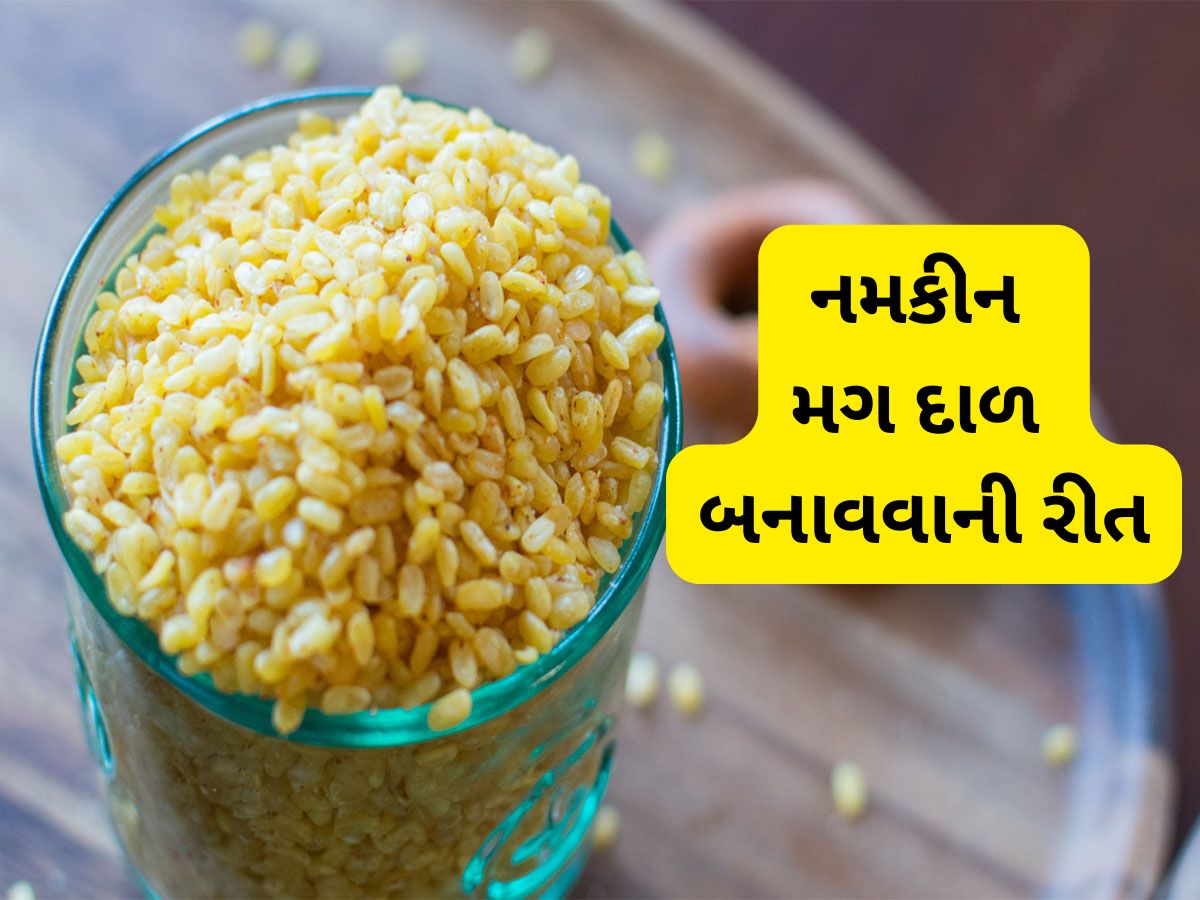 Moong Dal Recipe: આ રીત ફોલો કરી ઘરે બનાવો કરકરી નમકીન મગ દાળ, એકદમ ઈઝી છે રેસિપી Moong Dal Recipe: આ રીત ફોલો કરી ઘરે બનાવો કરકરી નમકીન મગ દાળ, એકદમ ઈઝી છે રેસિપી