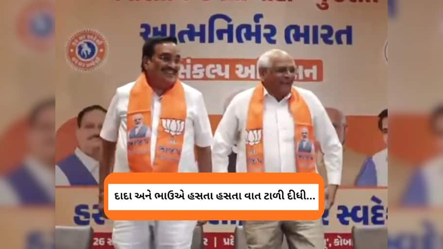 મંત્રીમંડળનું વિસ્તરણ ક્યારે થશે? પૂછવા પર હસતા હસતા દાદા-ભાઉએ વાત ટાળી દીધી, અને ઉભા થઈને જતા રહ્યાં 