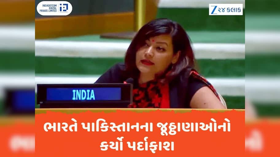 ભારતની આ દીકરીએ UNમાં પાકિસ્તાનને બરાબર ધોઈ નાખ્યું, જૂઠ્ઠાણાઓની પોલ ખોલી