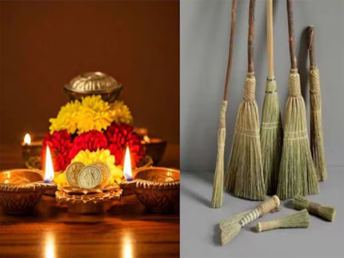 Dhanteras 2025: ધનતેરસના દિવસે શા માટે ખરીદવામાં આવે છે ઝાડૂ ? નવી સાવરણી ખરીદી શું કરવાનું હોય એ પણ જાણી લો Dhanteras 2025: ધનતેરસના દિવસે શા માટે ખરીદવામાં આવે છે ઝાડૂ ? નવી સાવરણી ખરીદી શું કરવાનું હોય એ પણ જાણી લો