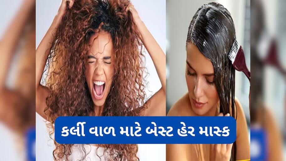 Curly Hair: કર્લી વાળ માટે બેસ્ટ છે આ 5 ઓવરનાઈટ હેર માસ્ક, એકવારમાં જ વાળ થઈ જશે સુપરસોફ્ટ