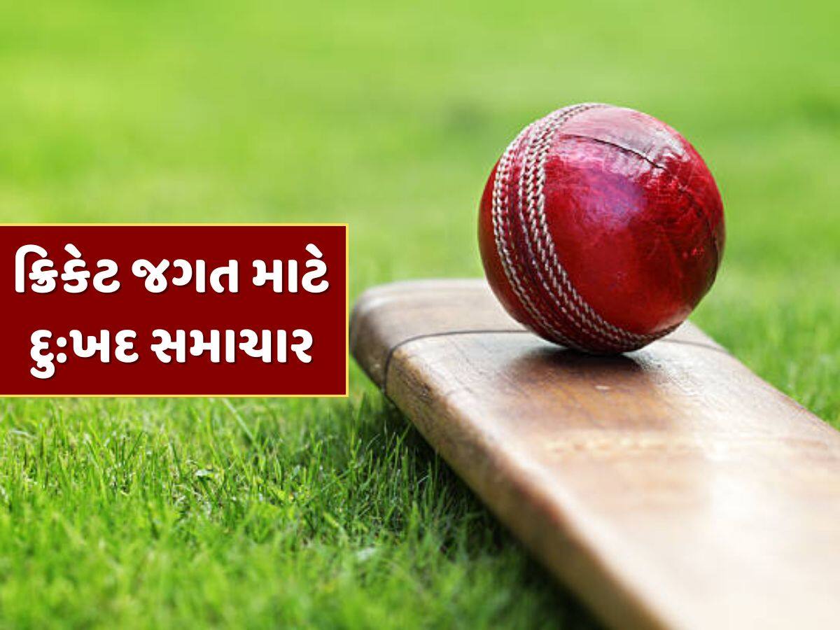 ક્રિકેટ જગત માટે દુ:ખદ સમાચાર...વર્લ્ડ કપ વિનર ખેલાડીએ અચાનક દુનિયાને કહ્યું અલવિદા 