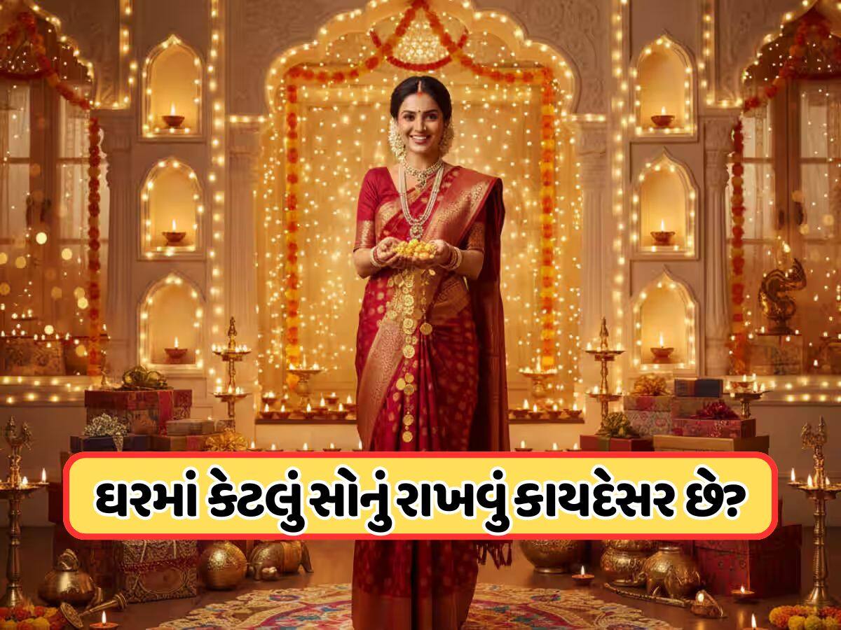 દિવાળીની ખરીદી કરતા પહેલા, જાણો ઘરે કેટલું સોનું રાખી શકો છો ? આવકવેરાના નિયમ જાણીને તમને નવાઈ લાગશે !