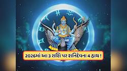 2026માં આ 3 રાશિઓ પર રહેશે શનિદેવની વિશેષ કૃપા, ગોચરથી થશે ફક્ત લાભ જ લાભ !