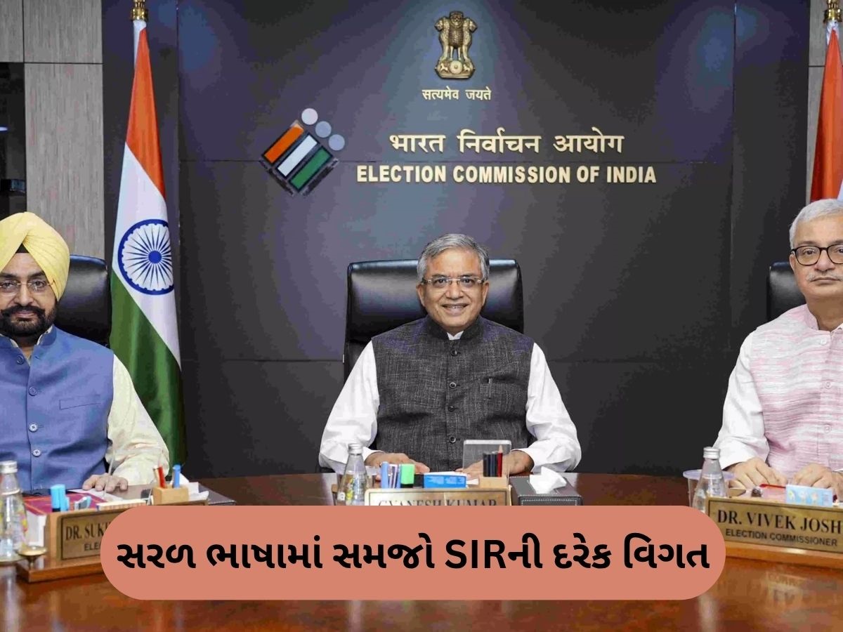 દેશના 12 રાજ્યોમાં SIR શરૂ... કઈ રીતે ફોર્મ ભરશો, કયા દસ્તાવેજ જરૂરી, અહીં જાણો A to Z પ્રોસેસ દેશના 12 રાજ્યોમાં SIR શરૂ... કઈ રીતે ફોર્મ ભરશો, કયા દસ્તાવેજ જરૂરી, અહીં જાણો A to Z પ્રોસેસ