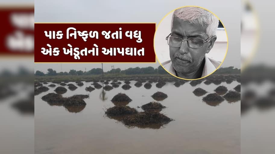 માવઠાએ વધુ એક ખેડૂતનો લીધો જીવ ! ઉનામાં પાક નિષ્ફળ જતાં ખેડૂતે કર્યો આપઘાત