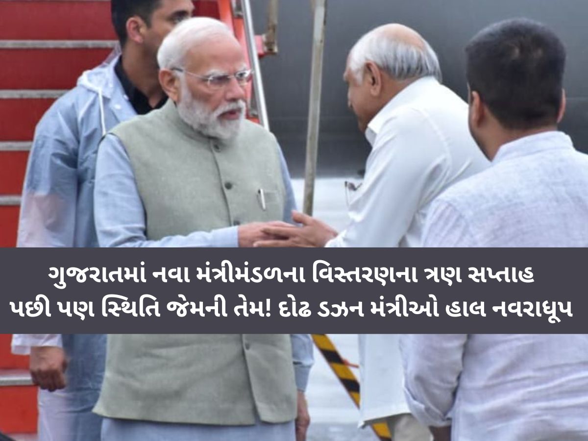 ગુજરાતમાં મોદીના કાર્યક્રમ પછી નવા મંત્રીઓને અપાશે 'ટ્યુશન'! ‘સ્પેશિયલ 26', 211 IASના ક્લાસ લેવાશે! ગુજરાતમાં મોદીના કાર્યક્રમ પછી નવા મંત્રીઓને અપાશે 'ટ્યુશન'! ‘સ્પેશિયલ 26', 211 IASના ક્લાસ લેવાશે!