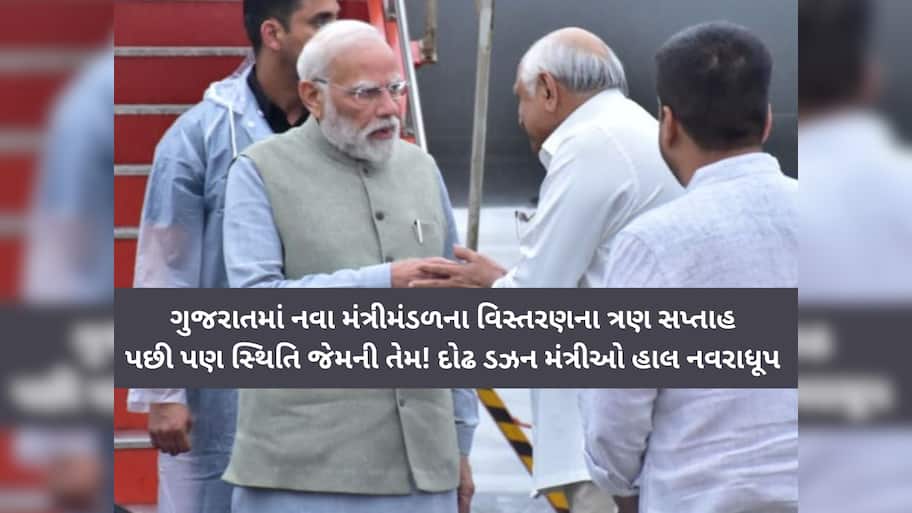 ગુજરાતમાં મોદીના કાર્યક્રમ પછી નવા મંત્રીઓને અપાશે 'ટ્યુશન'! ‘સ્પેશિયલ 26', 211 IASના ક્લાસ લેવાશે!