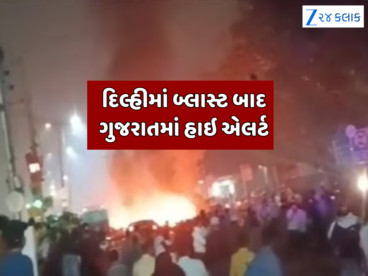 દિલ્હીમાં બ્લાસ્ટના પડધા ગુજરાતમાં, રાજ્ય હાઇ એલર્ટ પર; વિવિધ સ્થોળોએ તપાસ શરૂ