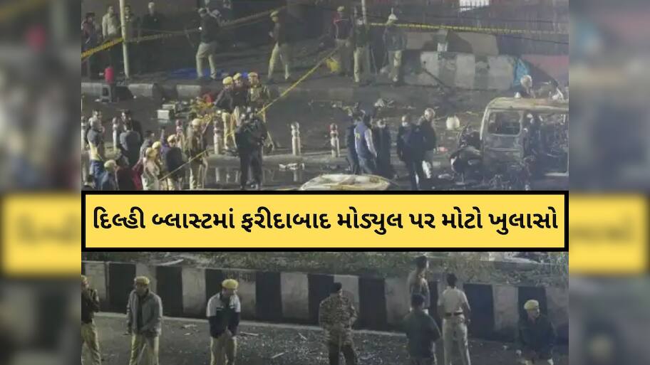 Delhi Car Blast: અધૂરો પ્લાન છોડી આતંકી ઉમરે કર્યો સુસાઇડ એટેક! દિલ્હી બ્લાસ્ટમાં ફરીદાબાદ મોડ્યુલ પર મોટો ખુલાસો