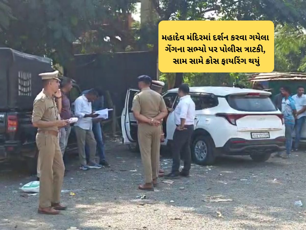 નવસારી : કુખ્યાત ગેંગના સાગરીતો અને પોલીસ વચ્ચે ઝપાઝપી, ફિલ્મી દ્રશ્યોની જેમ સામસામે ગોળીબાર થયા નવસારી : કુખ્યાત ગેંગના સાગરીતો અને પોલીસ વચ્ચે ઝપાઝપી, ફિલ્મી દ્રશ્યોની જેમ સામસામે ગોળીબાર થયા