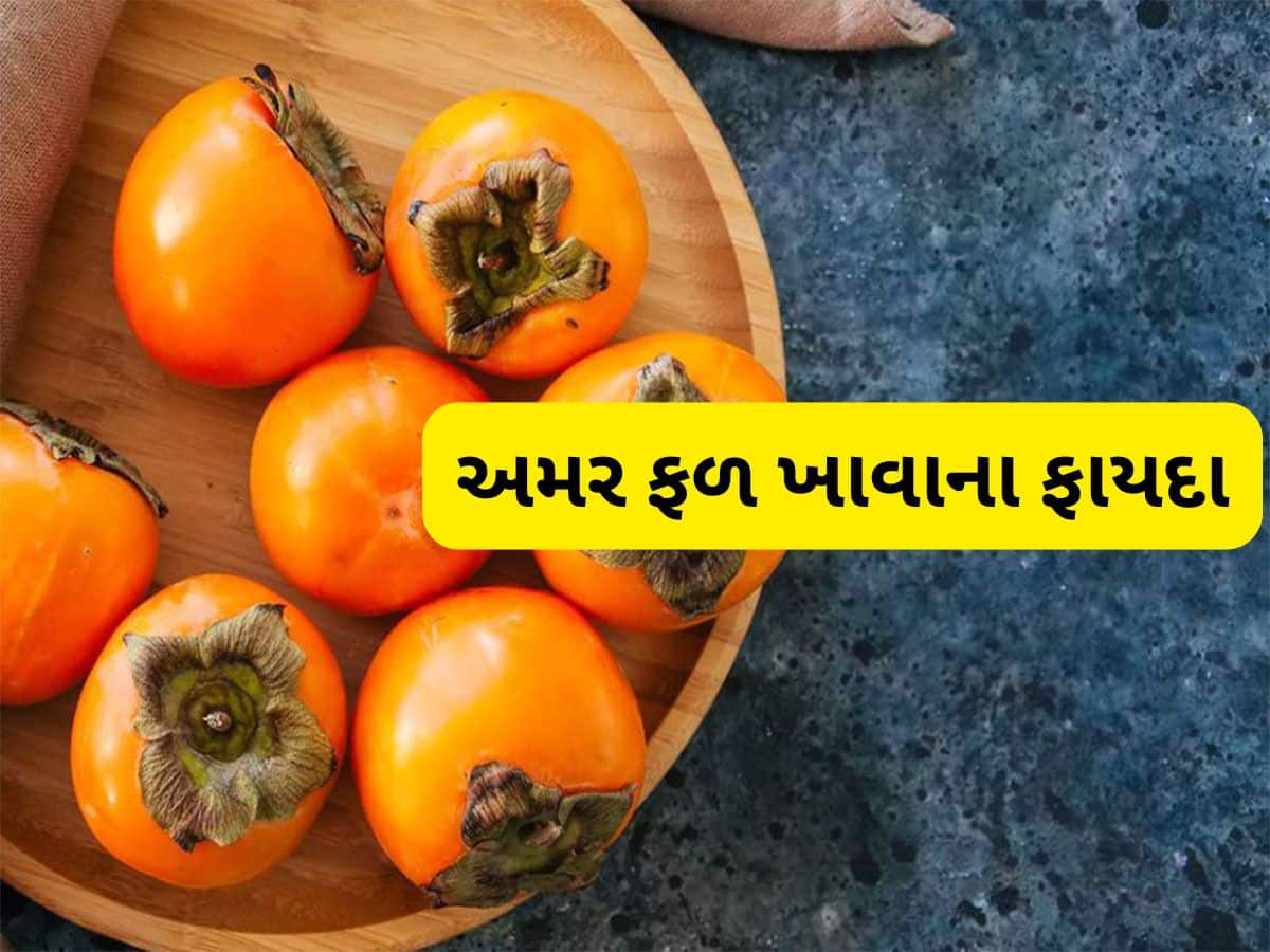 Persimmon Fruit: શિયાળામાં રોજ ખાવું જોઈએ 1 અમરફળ, જાણો આ ફળ ખાવાથી થતા ફાયદા
