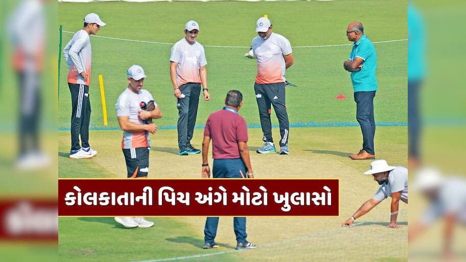 કોની સલાહ પર બનાવવામાં આવી હતી કોલકાતાની પિચ ? ઇડન ગાર્ડન્સના ક્યુરેટરે કર્યો ખુલાસો