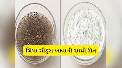 ચિયા સીડ્સ પાણી સાથે ખાવા કે દૂધ સાથે? આજે જાણો ચિયા સીડ્સ ખાવાની ફાયદાકારક રીત