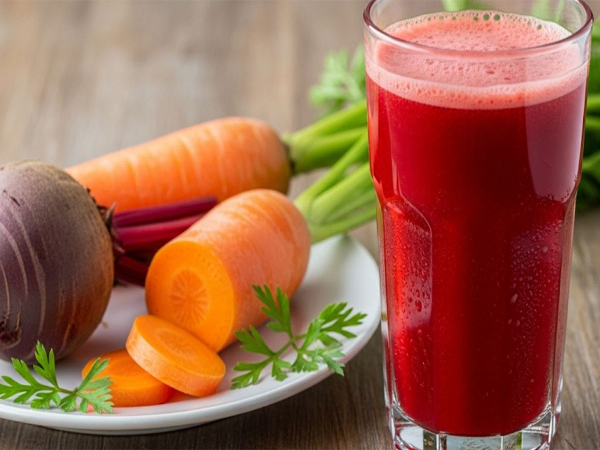 Health Tips: વધારે નહીં બસ 30 દિવસ પીવો ગાજર અને બીટનો જ્યૂસ, લોહી વધારવાની સાથે થશે આ ફાયદા Health Tips: વધારે નહીં બસ 30 દિવસ પીવો ગાજર અને બીટનો જ્યૂસ, લોહી વધારવાની સાથે થશે આ ફાયદા