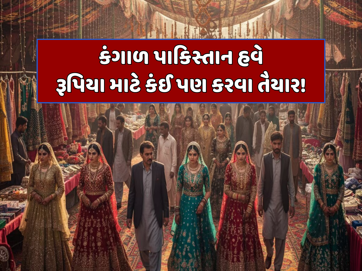 પાકિસ્તાનમાં અહીં આવેલું છે 'દુલ્હન બજાર'! લાગે છે યુવતીઓની બોલી; સસ્તા ભાવે ખરીદે છે ચીની પાકિસ્તાનમાં અહીં આવેલું છે 'દુલ્હન બજાર'! લાગે છે યુવતીઓની બોલી; સસ્તા ભાવે ખરીદે છે ચીની