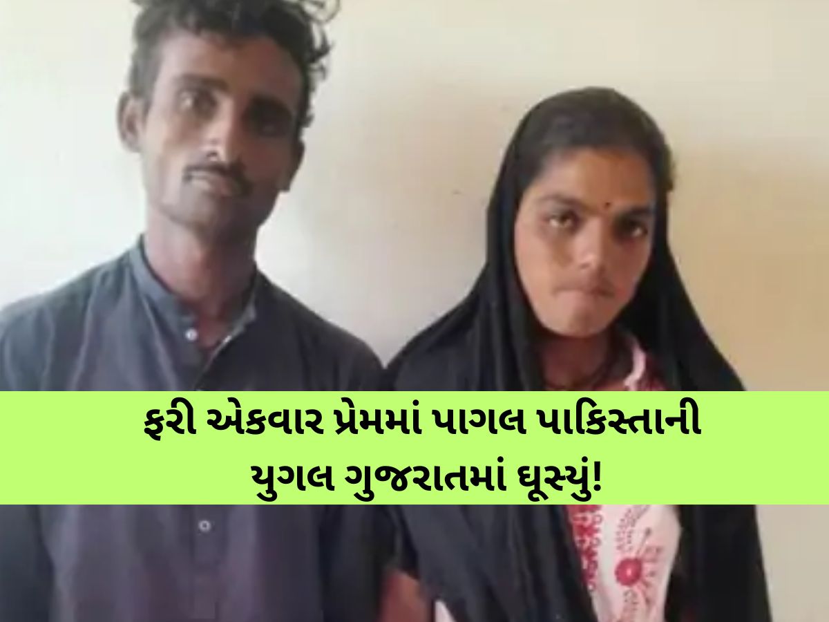 પ્રેમમાં ઓતપ્રોત થયેલા 'રોમિયો-જુલિયેટ' કચ્છની સરહદે ઝડપાયા; બે મહિનામાં બીજો કિસ્સો, એજન્સીઓ સતર્ક પ્રેમમાં ઓતપ્રોત થયેલા 'રોમિયો-જુલિયેટ' કચ્છની સરહદે ઝડપાયા; બે મહિનામાં બીજો કિસ્સો, એજન્સીઓ સતર્ક